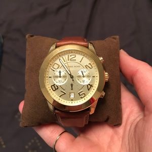 Michael Kors Gold Face Watch